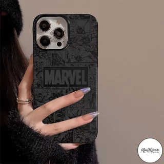 สำหรับIPhone 17 air 16 12 15 11 13 14 Pro Max XS XR X Max 16 7 8 15 Plus เคสผิวมันลายการ์ตูนสไปเดอร์แมนสไตล์แบรนด์แฟชั่น