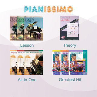 Alfred’s Basic Adult Piano Course Lesson Theory All-in-One G…