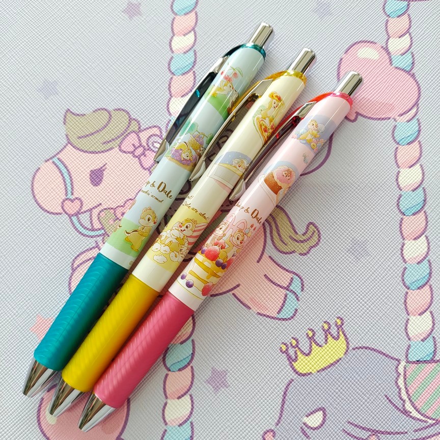 Japan Paton Disney New Product Chip n Dark Series Press Limited Gel Pen