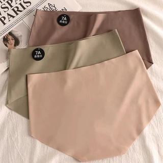 พร้อมส่งจ้า กางเกงชั้นในผูหญิง กางเกงในไร้ขอบ ผู้หญิง ไร้รอยตะเข็บเย็บ เป้าสองชั้นลดอับชื้น สวมใส่สบาย ยืดหยุ่นได้ดี