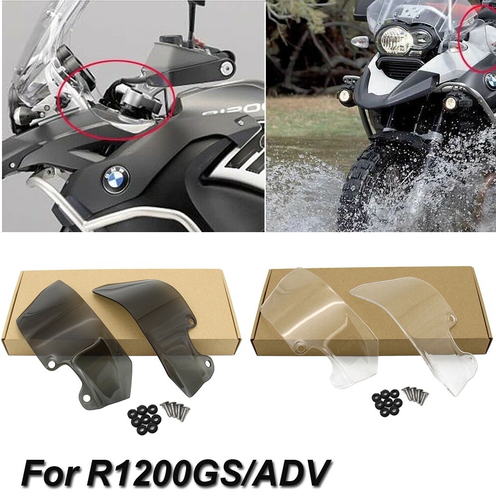 รถจักรยานยนต์ Fairing กระจกด้านข้าง Wing Protector กระจก Airflow Deflector Cowl Shield Guard สําหรับ