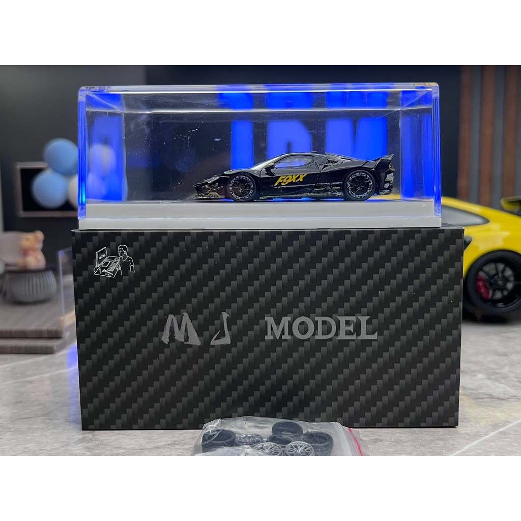 พร้อมสต็อก จัดส่งทันที MJ Alloy 1: 64 Ferrari F9XX MJ Alloy แกะกล่องวัดภาพไม่มีปัญหาของตัวเองบรรจุภั