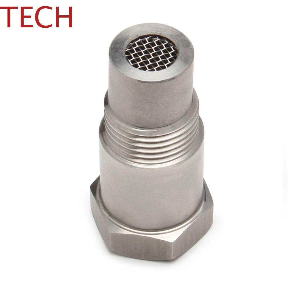 TECH Extender Spacer Universal M18*1.5 อะไหล่รถยนต์สแตนเลสท่อทดสอบออกซิเจน O2 เซนเซอร์อะแดปเตอร์