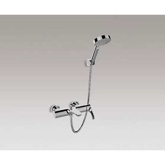 Kohler Leo ฝักบัวติดผนัง K-72282T-4-CP/K-72351T-4-CP/BL