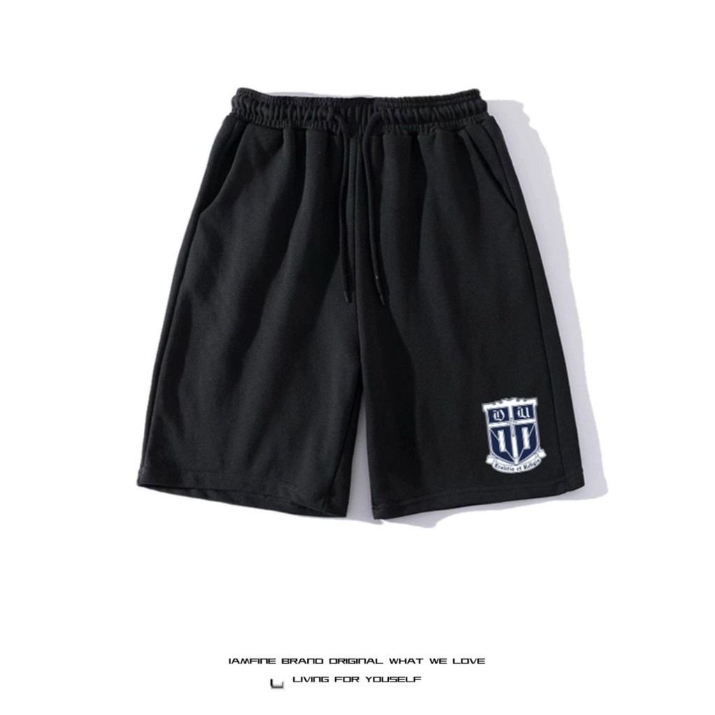 กางเกงขาสั้นที่ระลึก Duke University สำหรับนักเรียนและงานปาร์ตี้ สไตล์ลำลอง