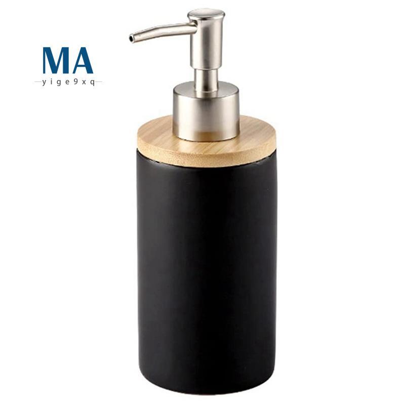 Meige9xqเครื่องจ่ายสบู่400Ml,สไตล์นอร์ดิก,เครื่องจ่ายโลชั่นเครื่องจ่ายสบู่สําหรับห้องครัวและห้องน้ํา