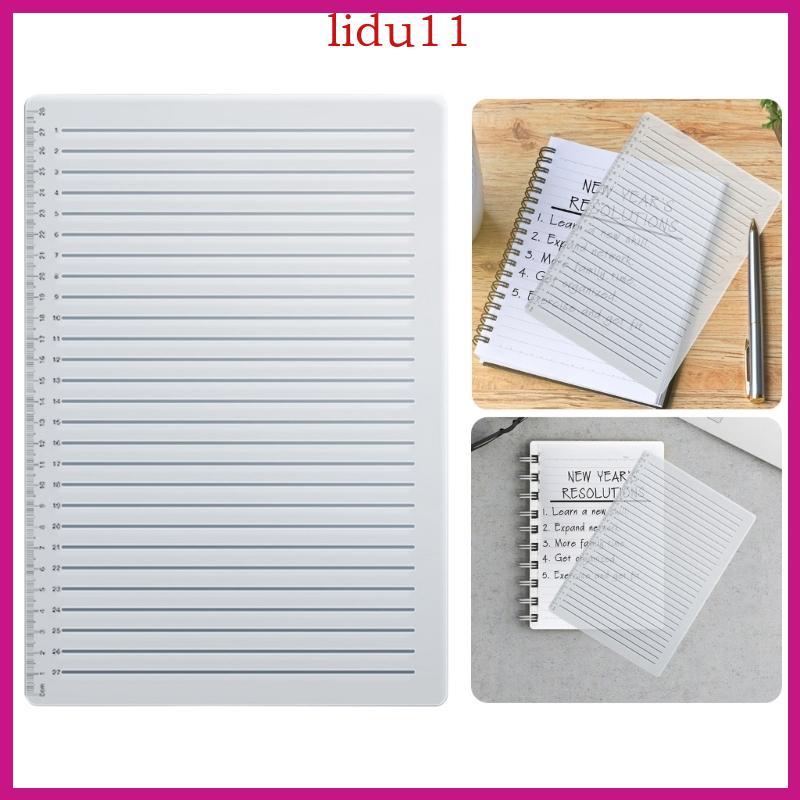 LID Line Drawing Stencil Template Straight Line Stencil Template 27 30 33 Line สําหรับ Journaling Co