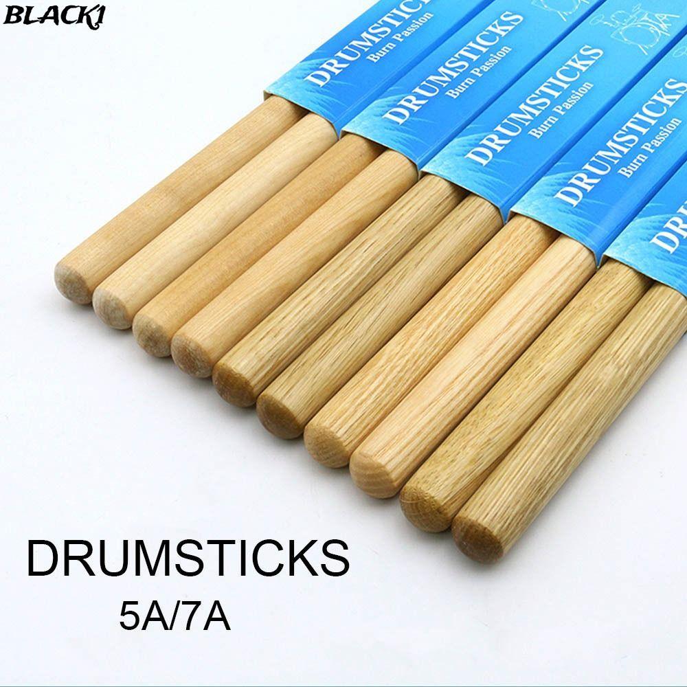 ไม้ตีกลองสีดํา, ไม้ตีกลอง 5A/7A, ไม้ตีกลองเมเปิ้ลคลาสสิกอุปกรณ์เสริมกลอง
