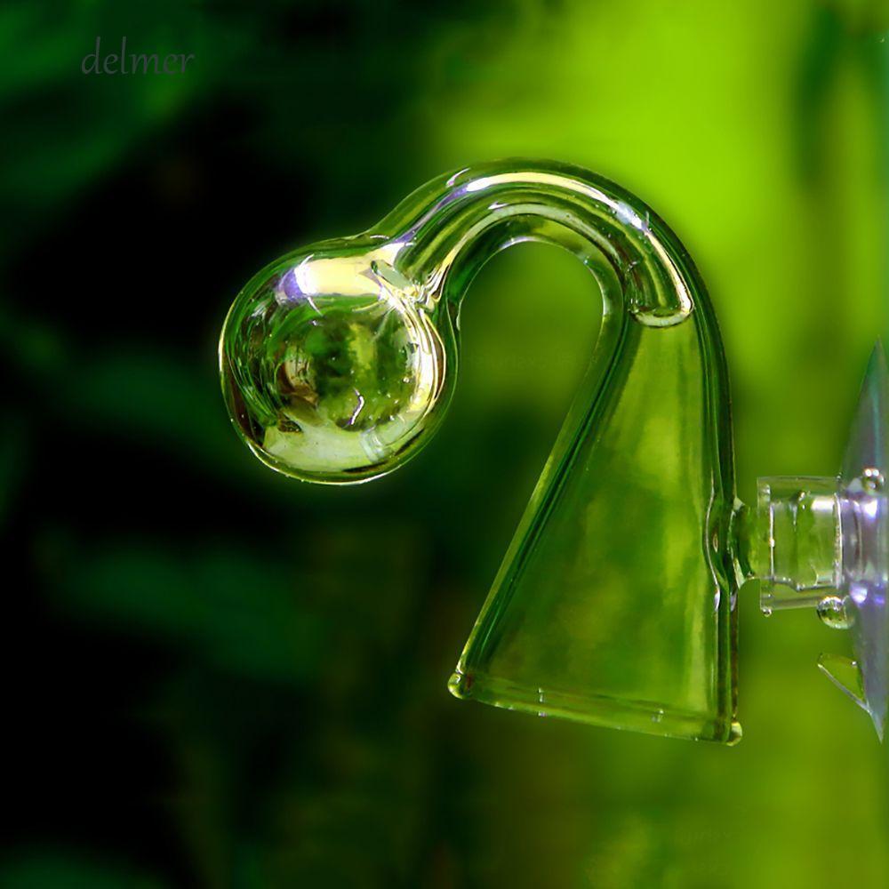 DELMER CO2 Monitor CO2 ระบบความเข้มข้นชุด PH อุปกรณ์เสริมถังปลา Aquarium สําหรับพืชน้ํา Glass Drop C
