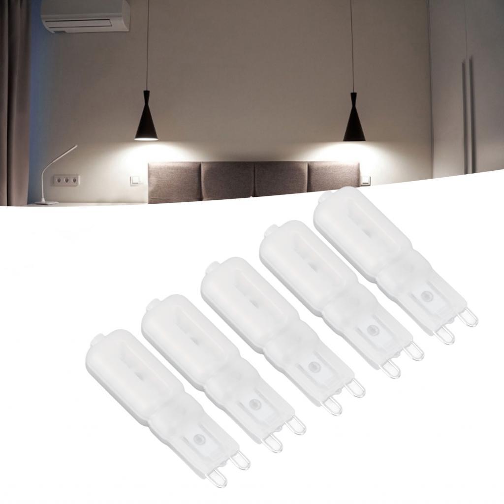 G9 หลอดไฟ G9 หลอดไฟ LED อายุการใช้งานยาวนานหรี่แสงได้สำหรับไฟแนวนอนระเบียง