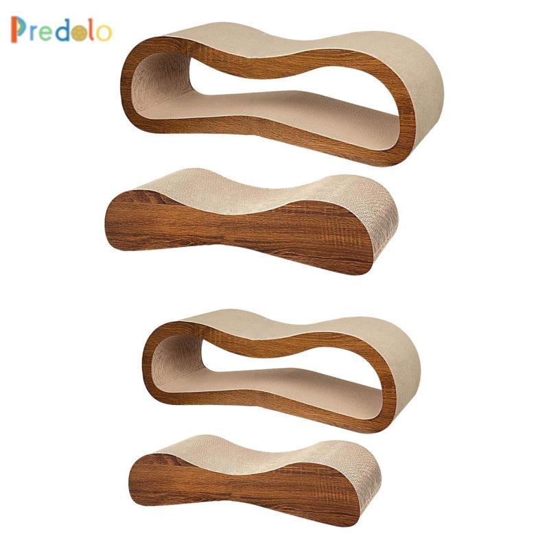[Predolo] Cat Scrather กระดาษแข็ง Cat Scratching Pad กระดาษลูกฟูกอาหารสัตว์เลี้ยง Scratching Post ห้