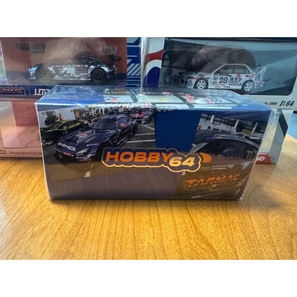 TW Benz AMG GT3 Tarmac ทํางาน 1/64 รถโมเดลรถยี่ห้อใหม่ยังไม่ได้เปิด Mercedes-AMG GT3 Macau GT Cup 20