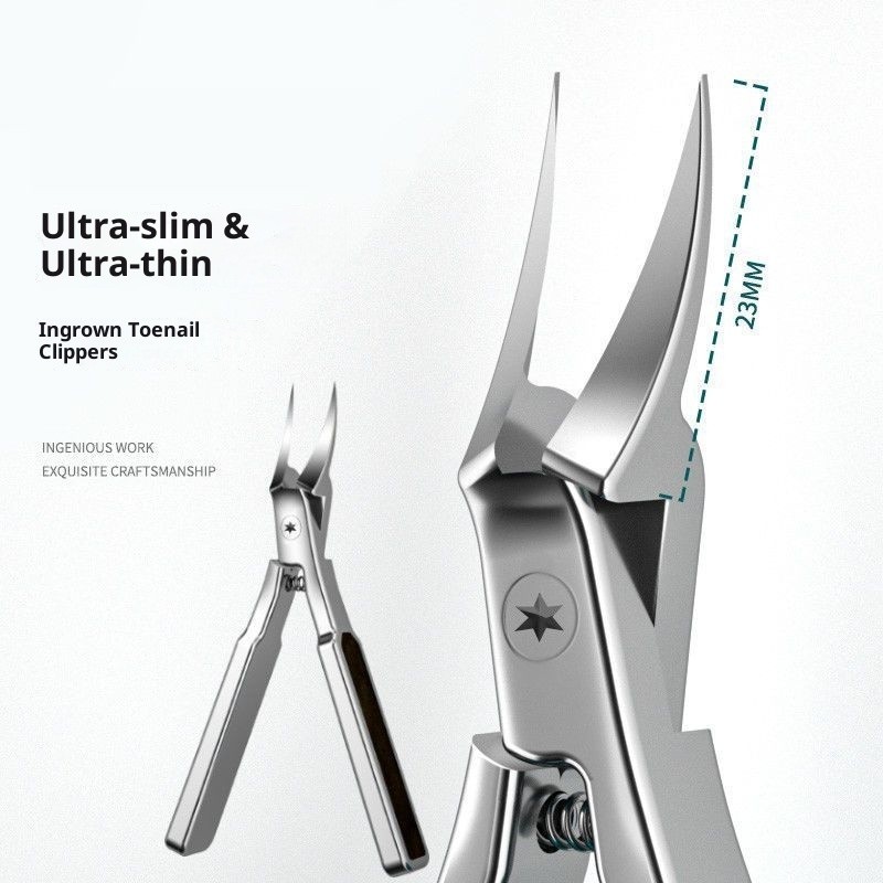 High-end ขยายเยอรมันกรรไกรตัดเล็บชี้ Pedicure คุด Toenail พิเศษ Ultra-sharp Slant เล็บ Nippers Cuticle Remover เล็บเครื่องมือ ราคา ถูกที่สุด ดีลบีเคเค แกลเลอรีภาพที่ 6
