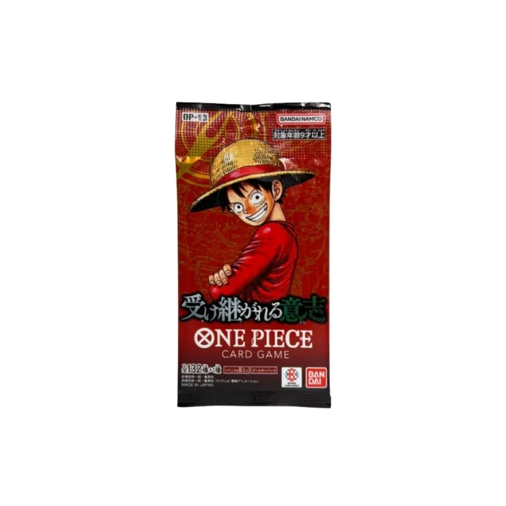 One Piece Card Game Booster Pack Carrying On His Will Pack | ของแท้ ตรวจสอบโดย SASOM thumbnail 3