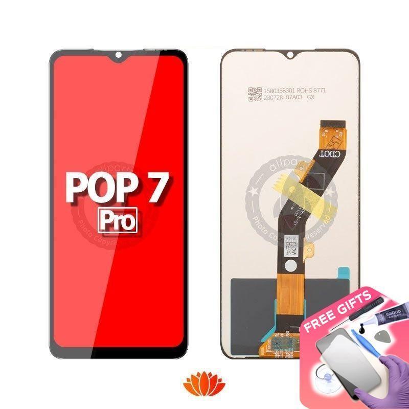 Display​ จอ ทัช สำหรับ TECNO POP 7 Pro LCD หน้าจอ พร้อมทัชสกรีน