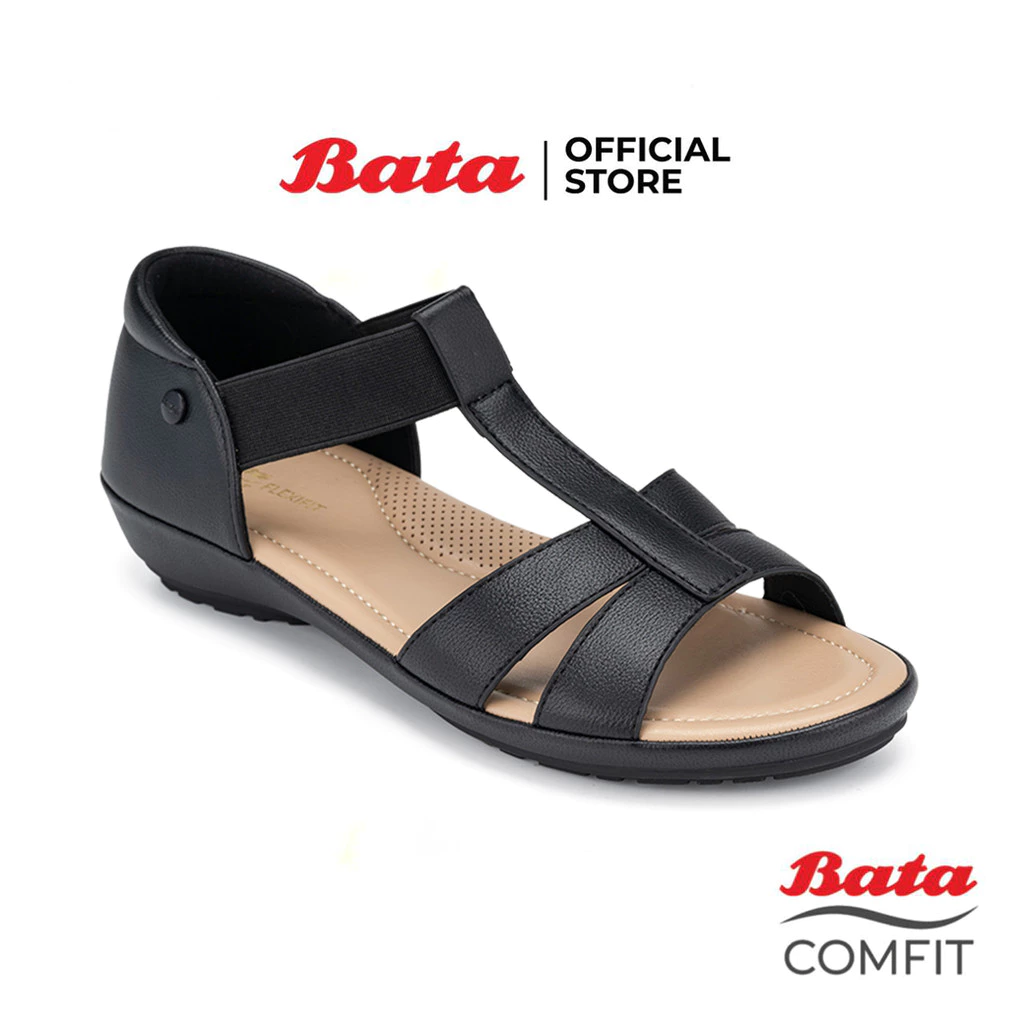 Bata บาจา รองเท้ารัดส้นแบบสวม สำหรับผู้หญิง รุ่น G-CLOE สีดำ 6016250 สีขว 6011250