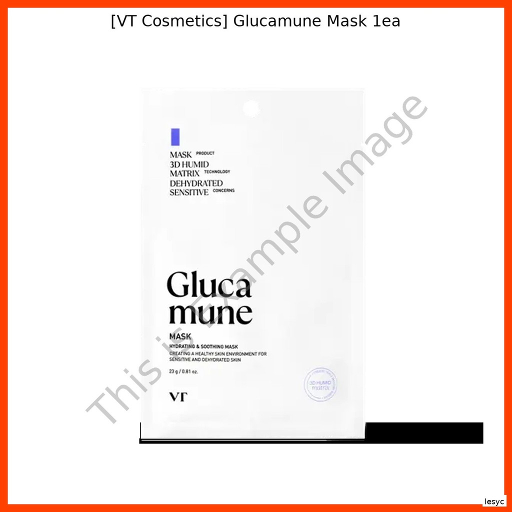 [VT Cosmetics] Glucamune Mask 1ea / Hydrating, Revitaliz by lesyc