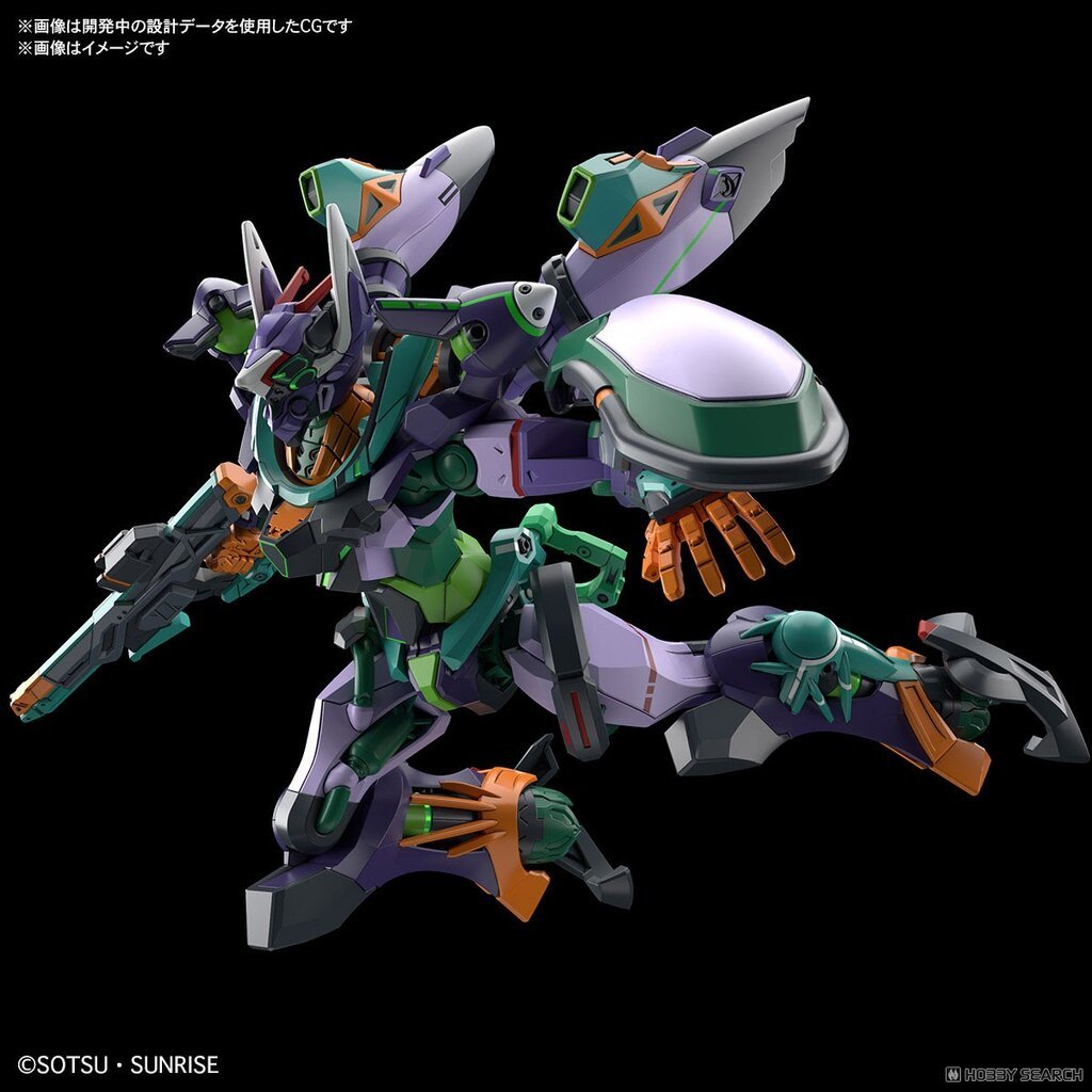 Bandai 4573102686824 hg 1/144 GQuuuuuuX GFreD - รูปที่ 3