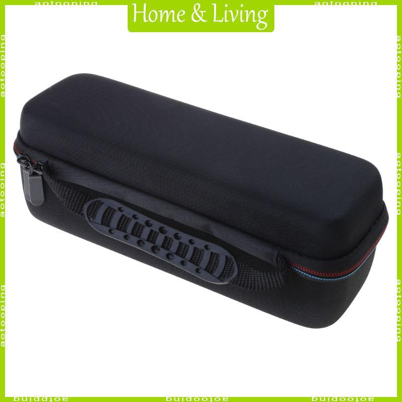 AOTOO กล่องเก็บกระเป๋าถือกันกระแทกกระเป๋ากันน้ําสําหรับ Sound Joy ลําโพงที่รองรับ Bluetooth