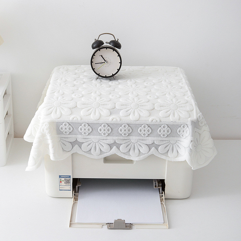 ผ้าเครื่องพิมพ์ Office Fax Machine เครื่องชงกาแฟคอมพิวเตอร์เครื่องฟอกอากาศฝาครอบกันฝุ่น