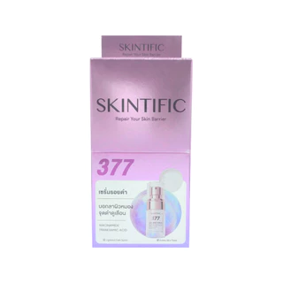 SKINTIFIC ครีมซอง สกินทีฟิค กันแดด moisture niacinamide darkspot 377 ceramide กล่อง 6 ซอง