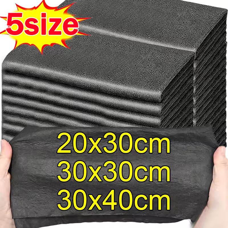 ผ้าทําความสะอาดมายากลแบบใช้ซ้ําได้ / ผ้าเช็ดกระจกหน้าต่างรถยนต์ / เศษผ้าซักผ้าไมโครไฟเบอร์