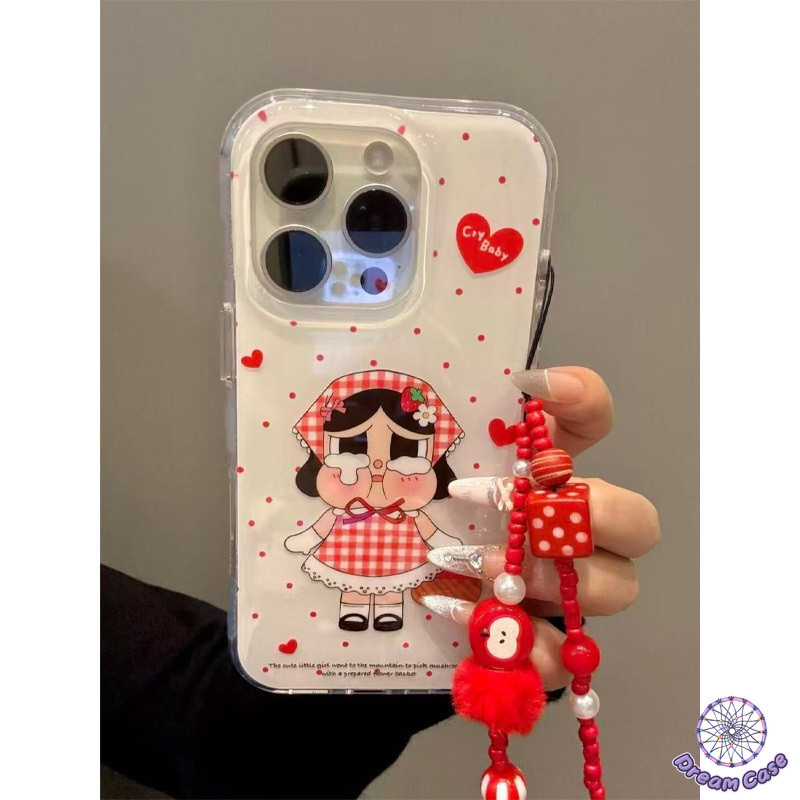 เคสไอโฟน13 คลื่นเด็กร้องไห้น่ารักชี้ดาวอ่อนนุ่มสำหรับ IPhone 17 AIR 11 12 16 13 15 14 Pro Max 7 8 16 14 15 Plus XR XS X