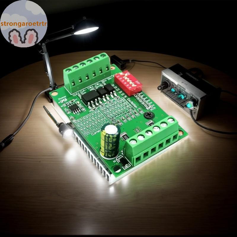 Strongaroetrtr TB6560 TB6600 3A Stepper Motor ไดรฟ์ CNC Stepper Motor Board บอร์ดควบคุมแกนเดี่ยว VN