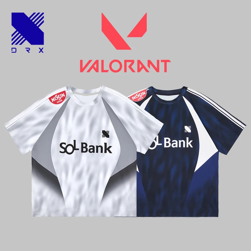 Valorant Esports DRX Jersey 2025 เสื้อกีฬาสำหรับผู้ชายและผู้หญิง VCT Bangkok