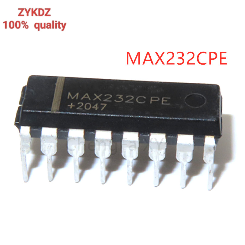 10 ชิ้น MAX232CPE MAX232EPE MAX232 ในสต็อก DIP-16