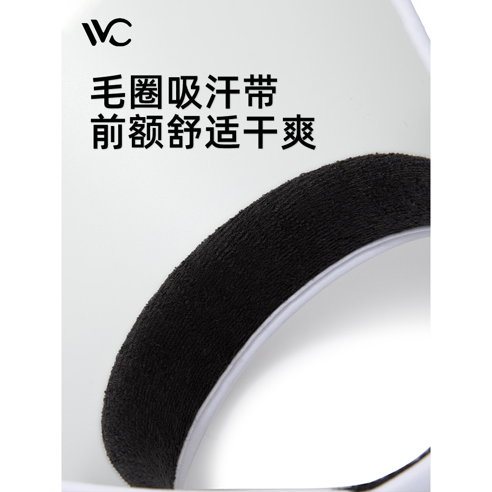 VVC หมวกกันแดดผู้หญิงปีกกว้าง แบบเปิดกระหม่อม UPF50+ ปกป้องทั้งใบหน้า สำหรับฤดูร้อน ราคา ถูกที่สุด ดีลบีเคเค แกลเลอรีภาพที่ 5