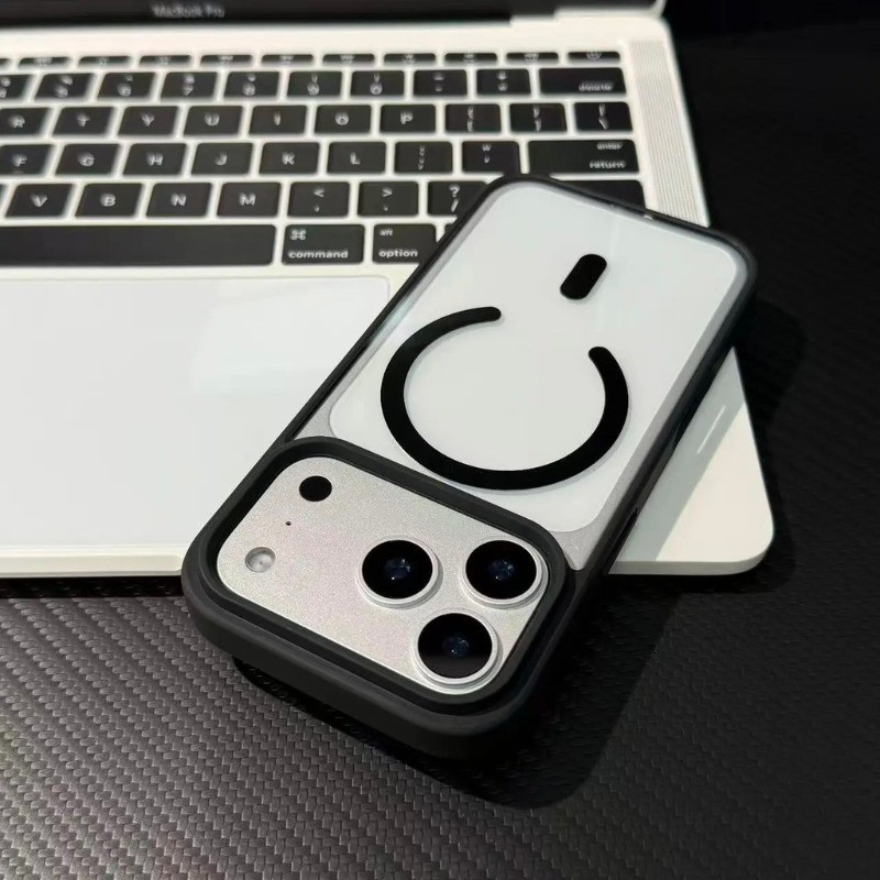 หรูหราสําหรับกรณีชาร์จไร้สายสําหรับ ไอโฟน 17อากาศ 11 12 13 14 15 16 17 มือโปร สูงสุด บวกโปร่งใสฮาร์ดปกหลัง - รูปที่ 4