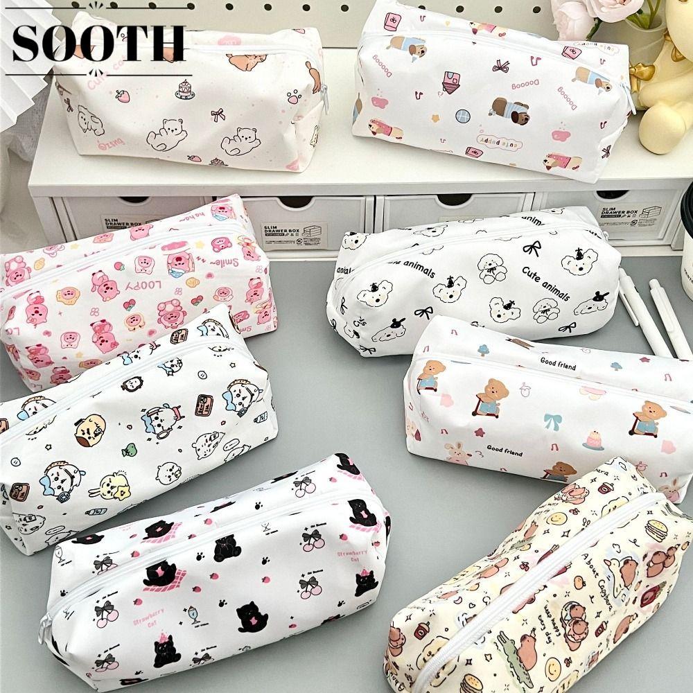 กระเป๋าปากกา SOOTH, Back To School Gift ดินสอความจุขนาดใหญ่, Portable Loopy/Crayon Shin-chan/Cikawa 