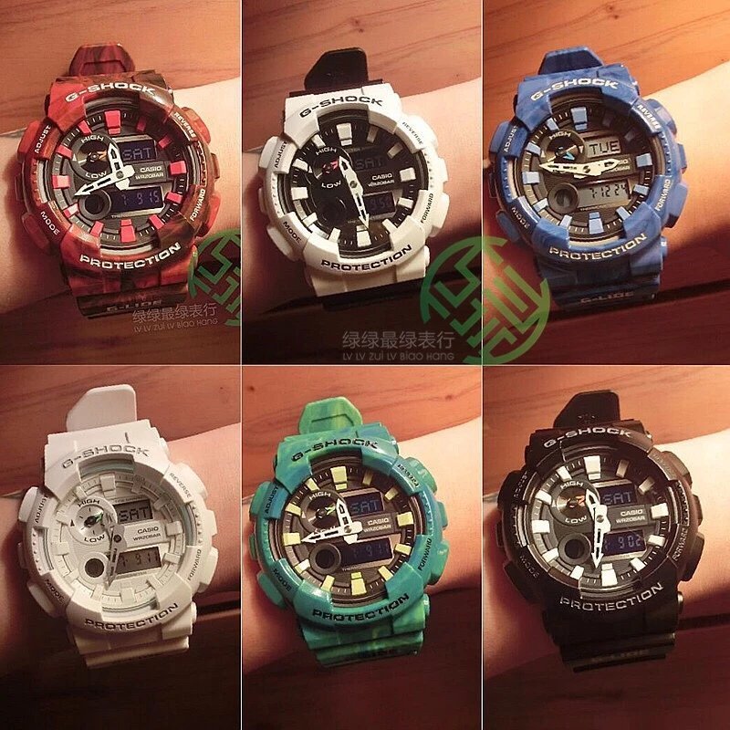 ASIO Casio G-HOK GAX-100A-7A 100B-1A 7A/100MSA/B 2/3/4A นาฬิกา