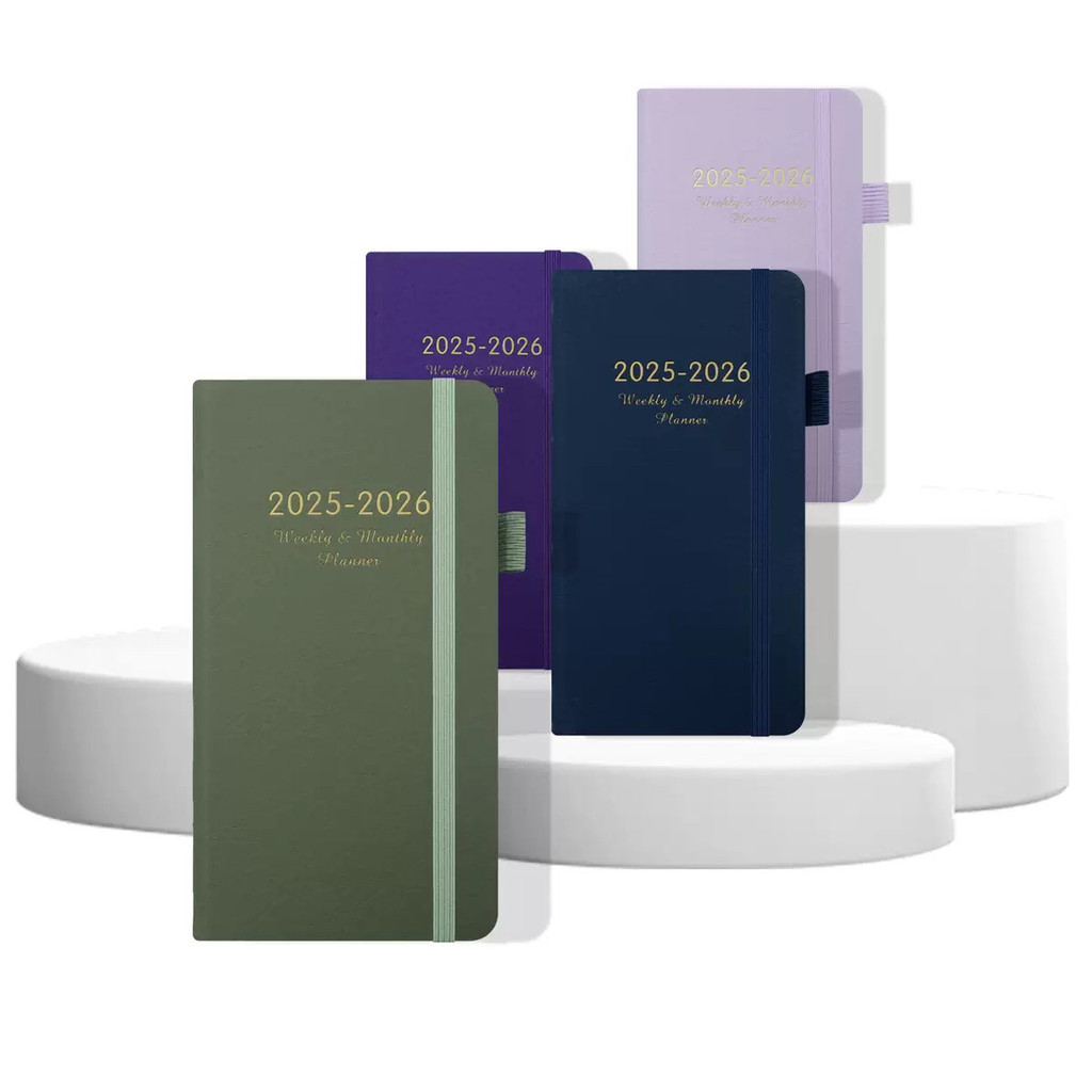 planner 2026 planner Amazon Pocket Portable Notebook Weekly Planner English 2025.7-2026.6 Notebook C