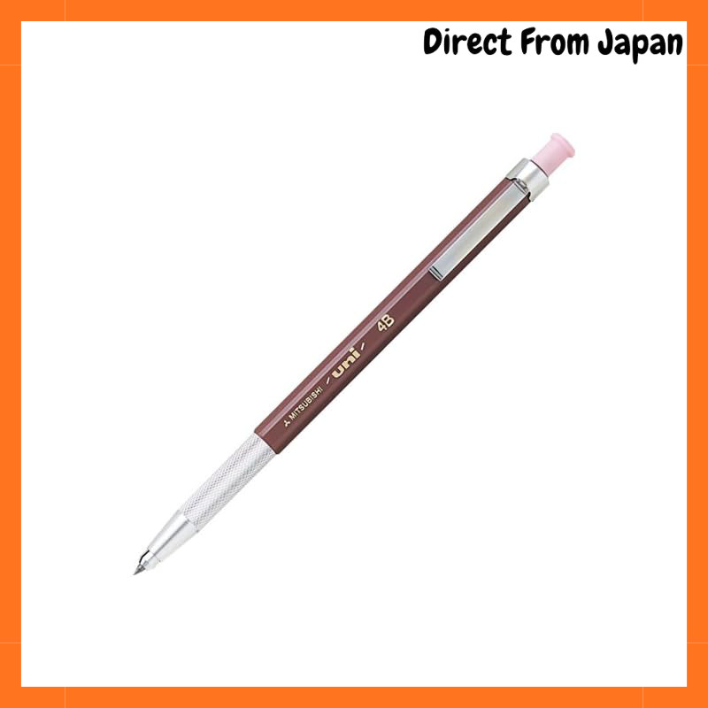Mitsubishi Pencil Uni-Holder 2 Mechanical Pencil for Architecture 4B Pink MH5004B