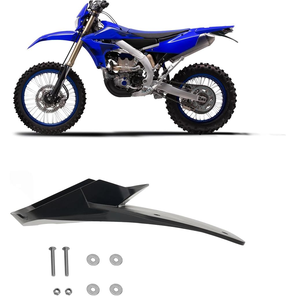 GERBOR อัพเกรดบังโคลนหลังป้ายทะเบียนวงเล็บไฟท้ายสําหรับ Yamaha WR250F WR450F 2007-2024,บังโคลนหลังสํ