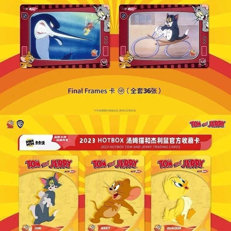 การ์ดสะสม Kakawo Tom Cat และ Jerry Mouse FTOG