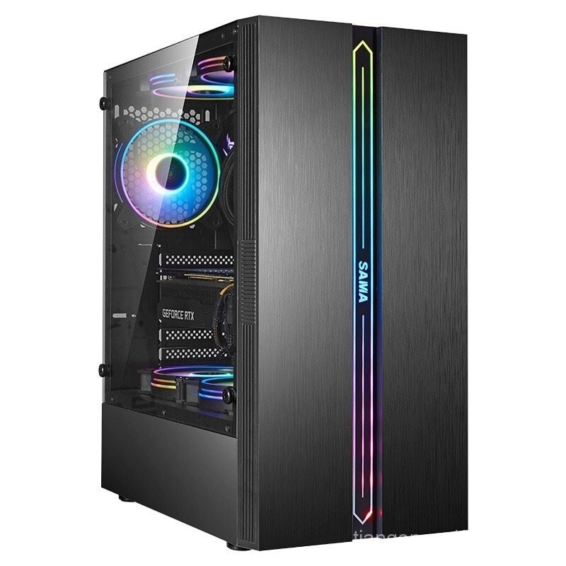 Xianma Sword Demon Gaming Edition Computer Case with Glass Side Panel ATX Console Gaming MATX Deskto