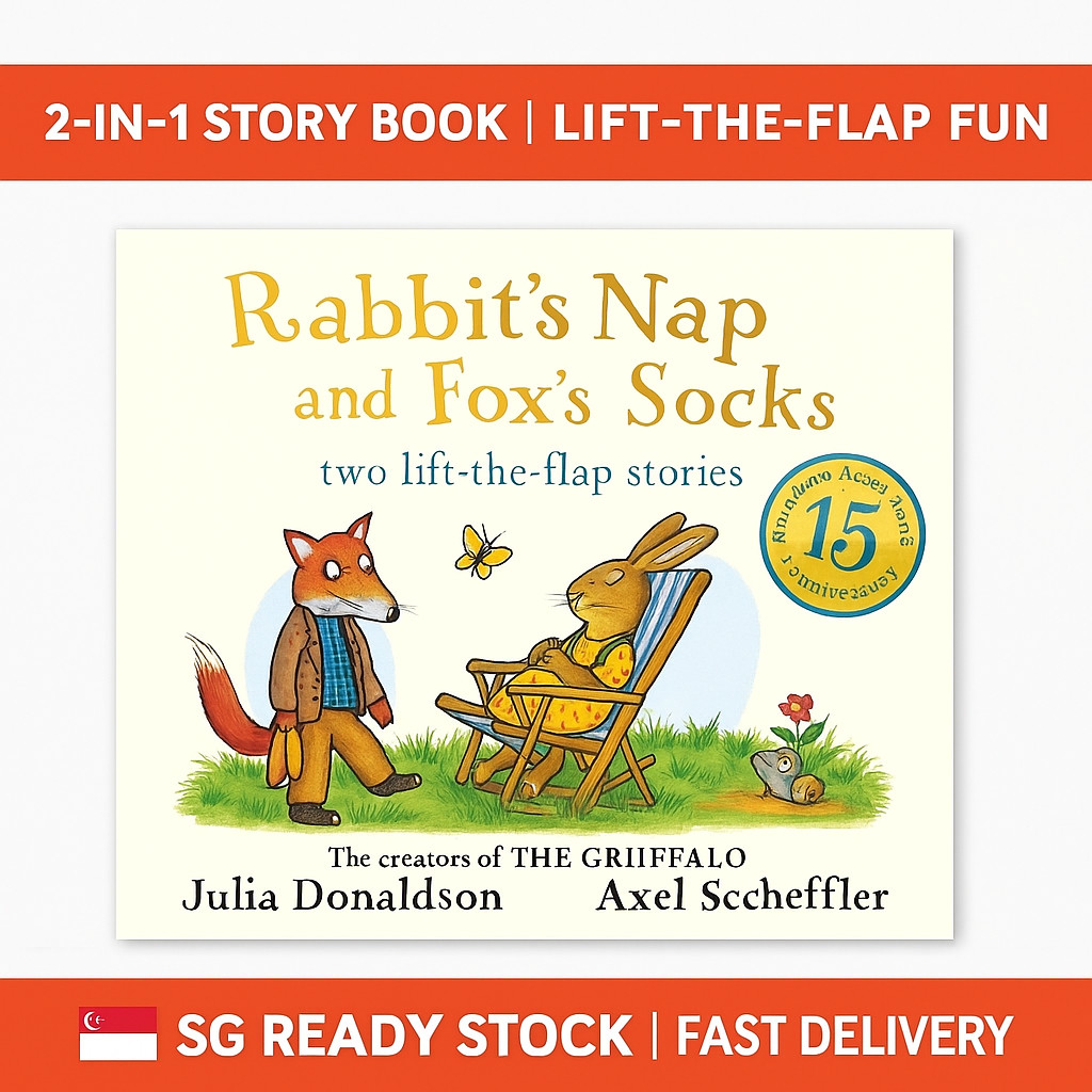 SG Tales from Acorn Wood: Foxs Socks & Rabbits Nap (Lift-the-Flap) – Julia Donaldson