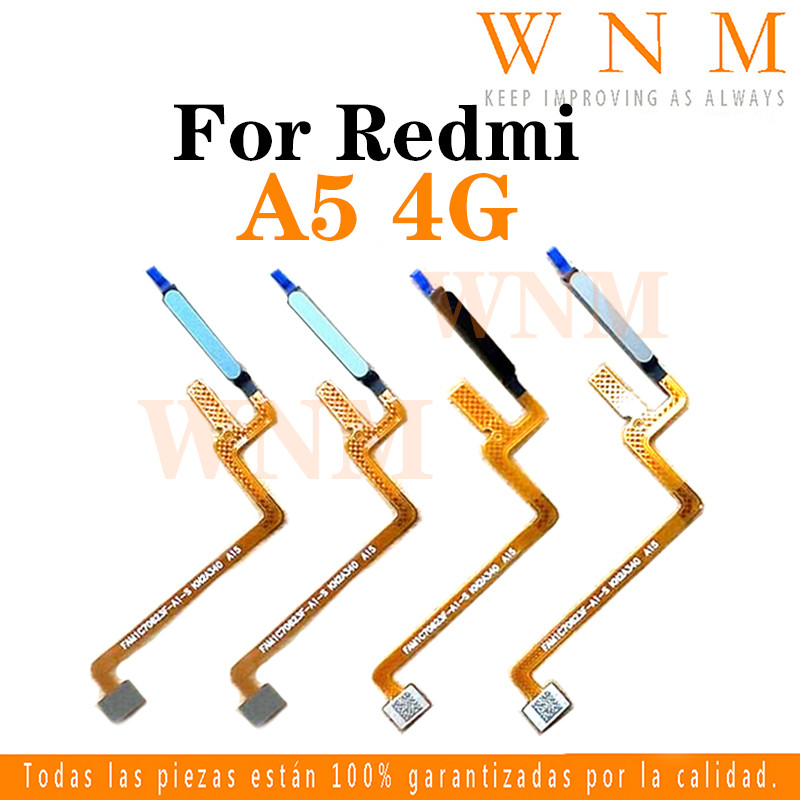 สําหรับ Redmi A5 4G บน Off สวิทช์บ้านปุ่มเริ่มต้นลายนิ้วมือฟรีสายยืดหยุ่น touch ID เมนู Flex Cable เปลี่ยน