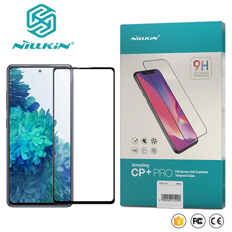 Nillkin ฟิล์มกระจกนิรภัยแบบเต็มหน้าจอสําหรับ Samsung Galaxy S24 S23 S22 S20 S21 Fe Plus Ultra S 24 2