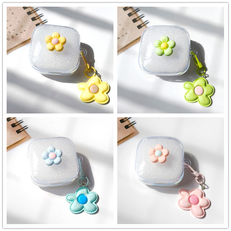 สำหรับHonor LCHSE X7 Lite X7E X7i S7 /Choice Earbuds X7Lite กรณีดอกไม้น่ารักนุ่ม TPU ปกป้องโปร่งใส