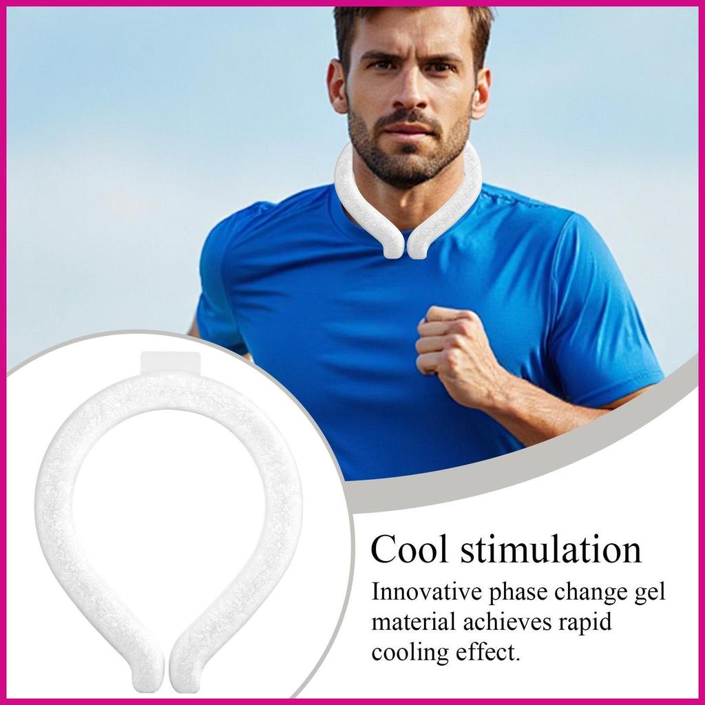 คอ Cooling Tube ส่วนบุคคลคอ Cooler Reusable Personal Cooling Tube สําหรับการเดินทางออกกําลังกาย Back