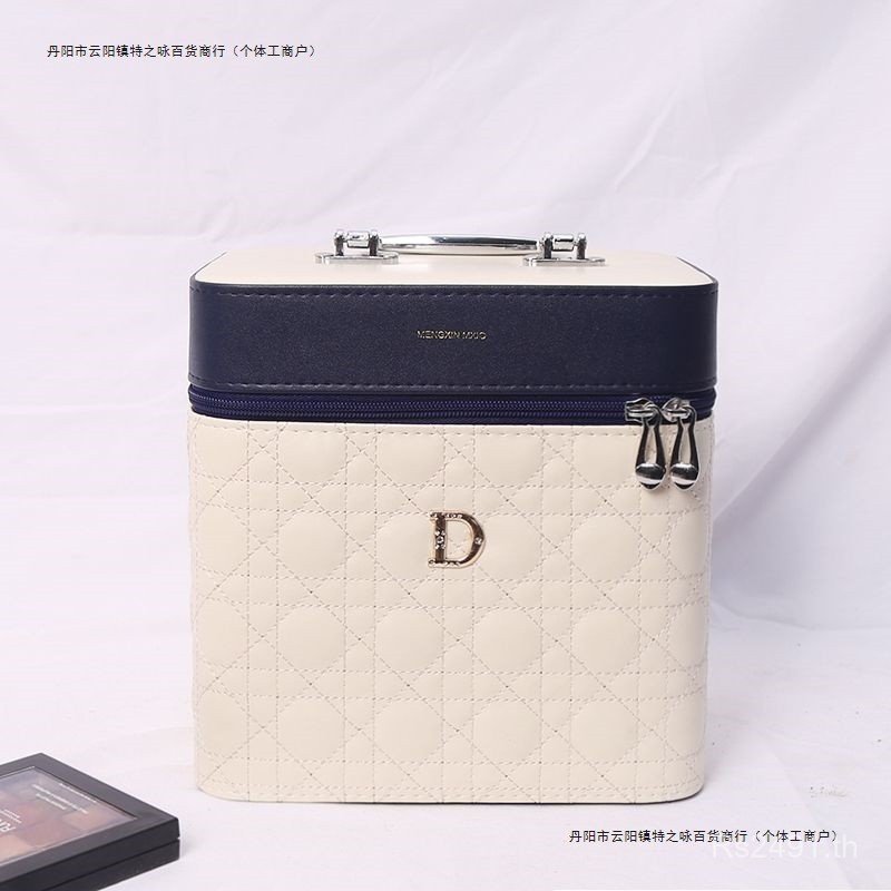 กล่องเก็บของเครื่องสําอางแฟชั่น Outing กระเป๋าเครื่องสําอางแบบพกพาสไตล์ใหม่กันน้ํา ihs กระเป๋าเดินทา