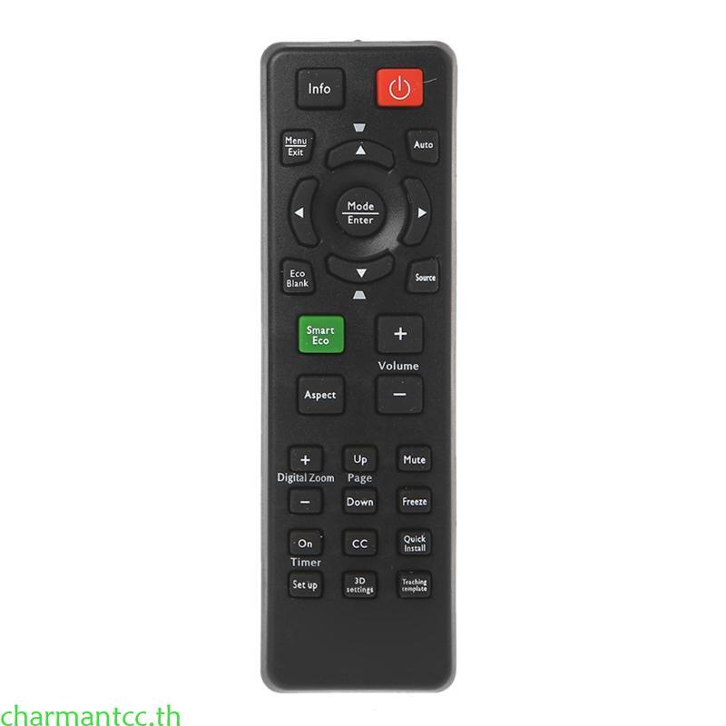 Charmantcc รีโมทคอนโทรลสําหรับ BenQ โปรเจคเตอร์ MS517 MX720 MW519 MS517F MS506 MS513