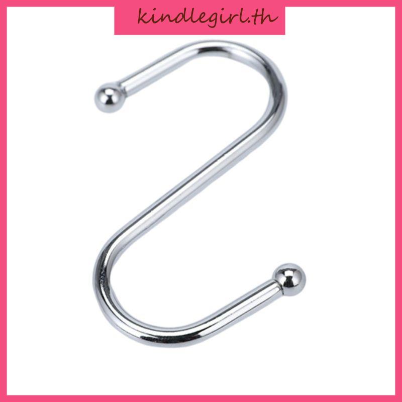 KING Creative Stainless Steel S Hook แขวนผ้าเช็ดตัวคีย์ Sundries ร่ม Bath B