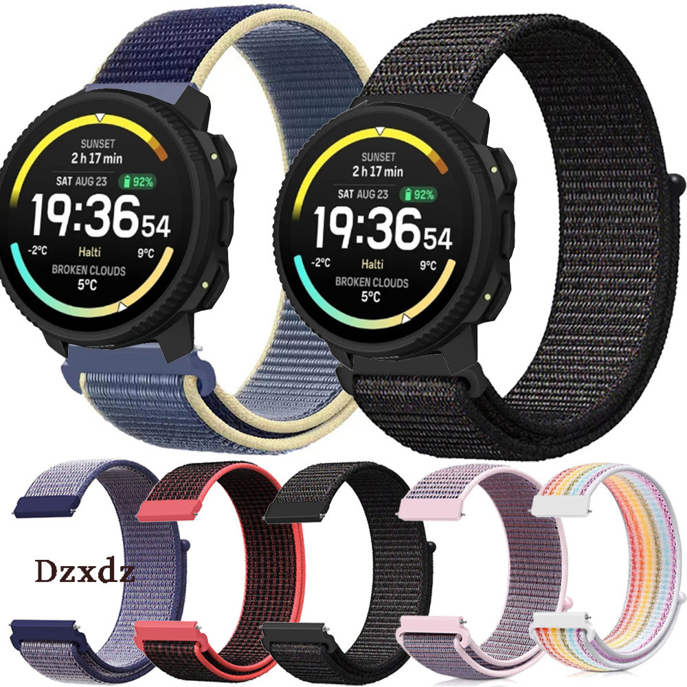 SUUNTO VERTICAL 2 สายนาฬิกาอัจฉริยะ Smart Watch Nylon Loop Band SUUNTO VERTICAL2 สมาร์ทวอทช์ฟิล์มกัน