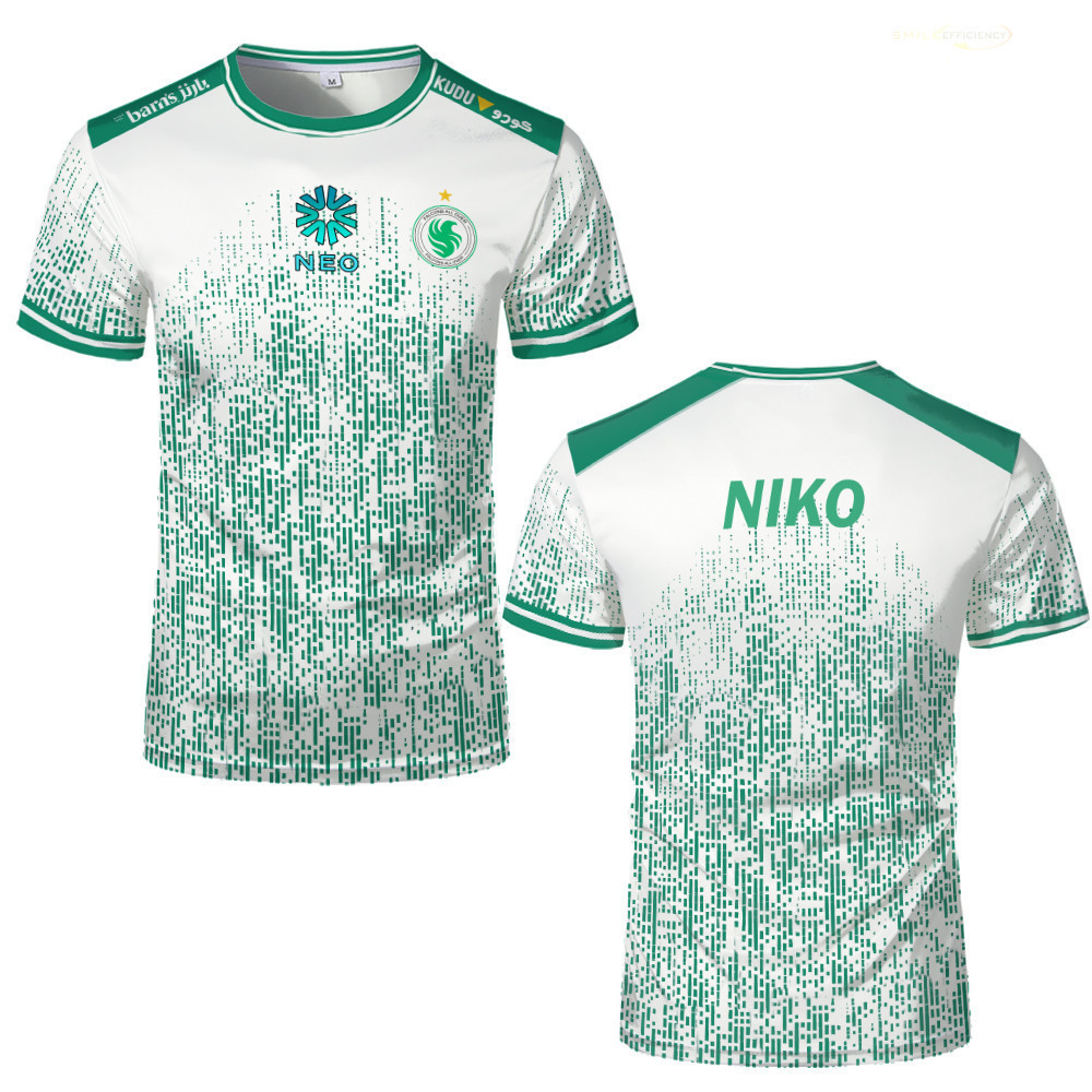 รุ่นเดียวกับสําหรับทีม Falcons2025 ชุดฝึกซ้อมฤดูร้อน CS2 e-sports เครื่องเล่นลีกมืออาชีพ NIKO m0NESY