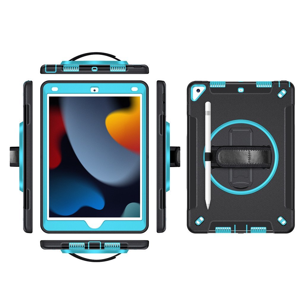 เหมาะสําหรับ Apple ipad 10.2 แท็บเล็ตพีซีสามหลักฐานเคส 2021 ipad789th เคสป้องกันแท็บเล็ต